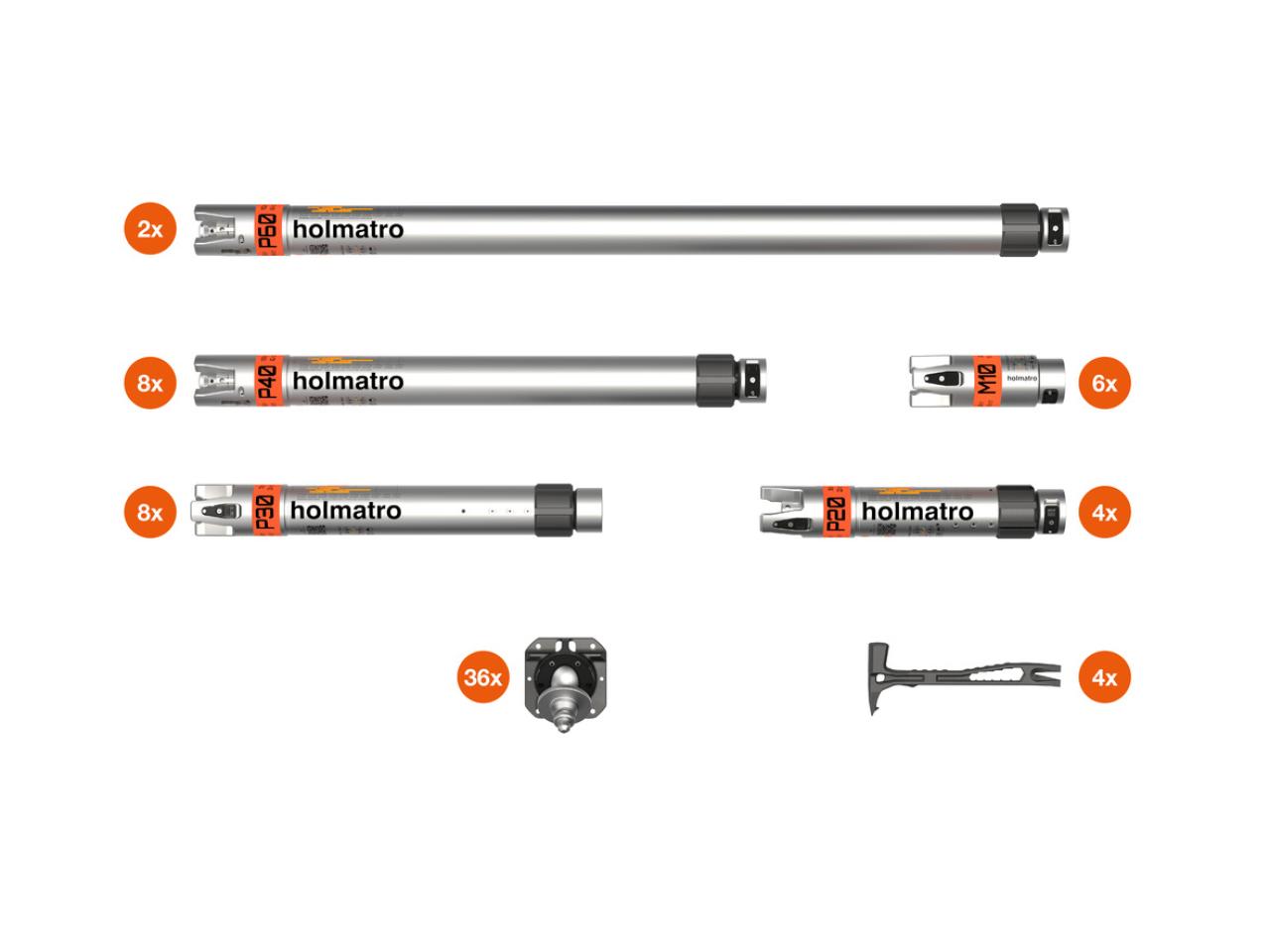 Escoramento avançado para valas – Kit pneumático AT-PS1