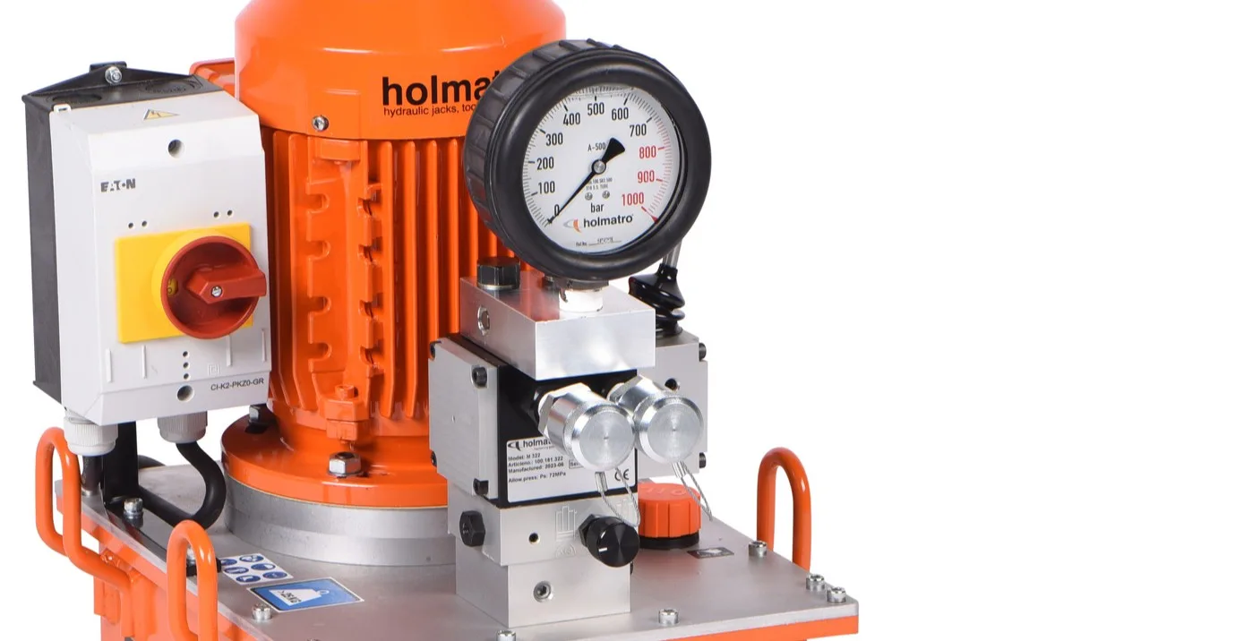 Holmatro Componentes del sistema hidráulico