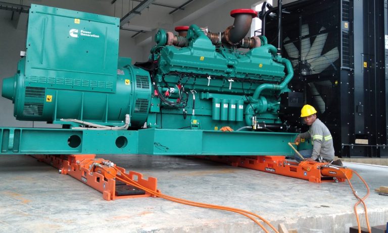 Holmatro 400ton skidding system