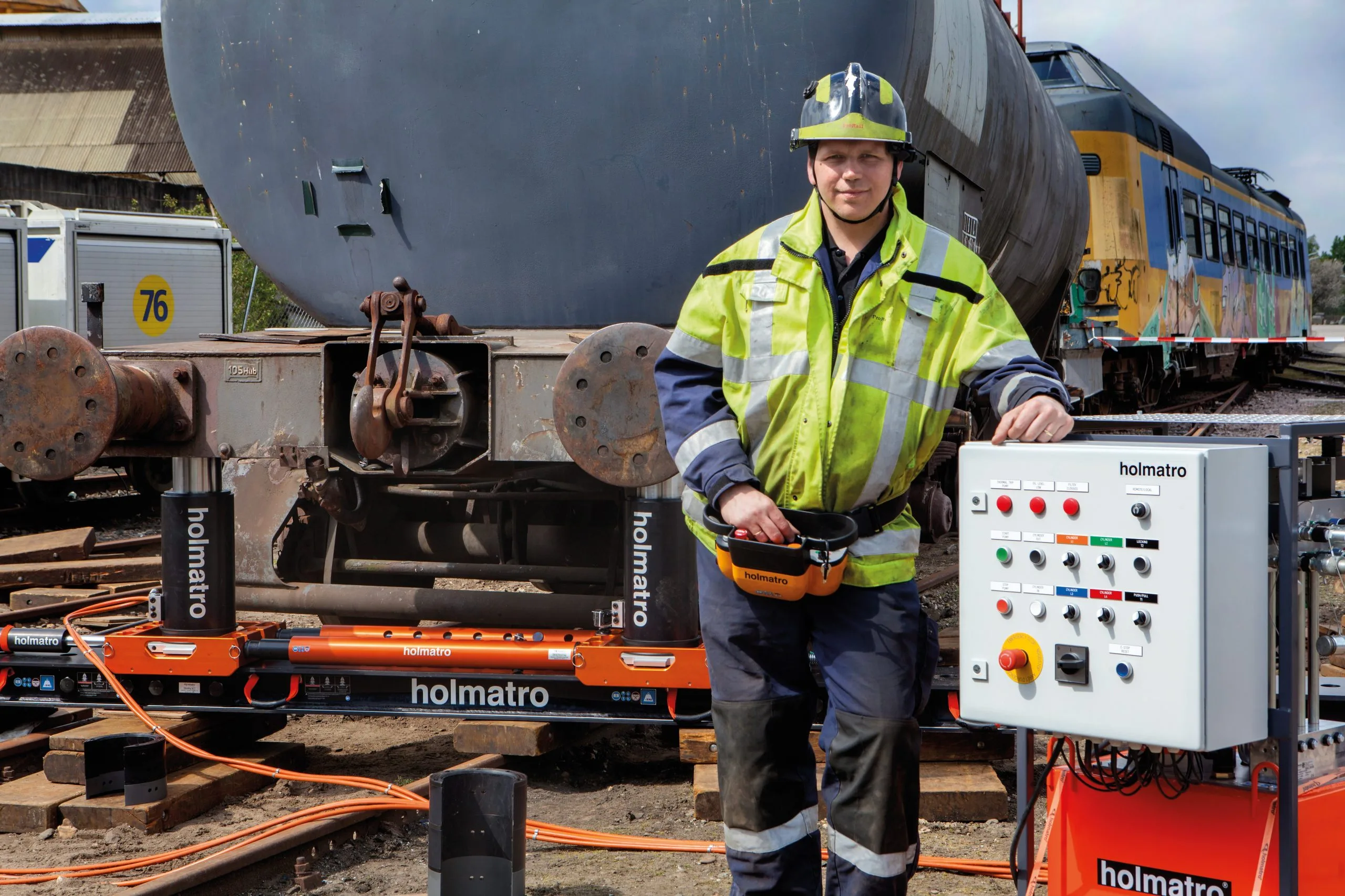 Holmatro rerailing Operational Components