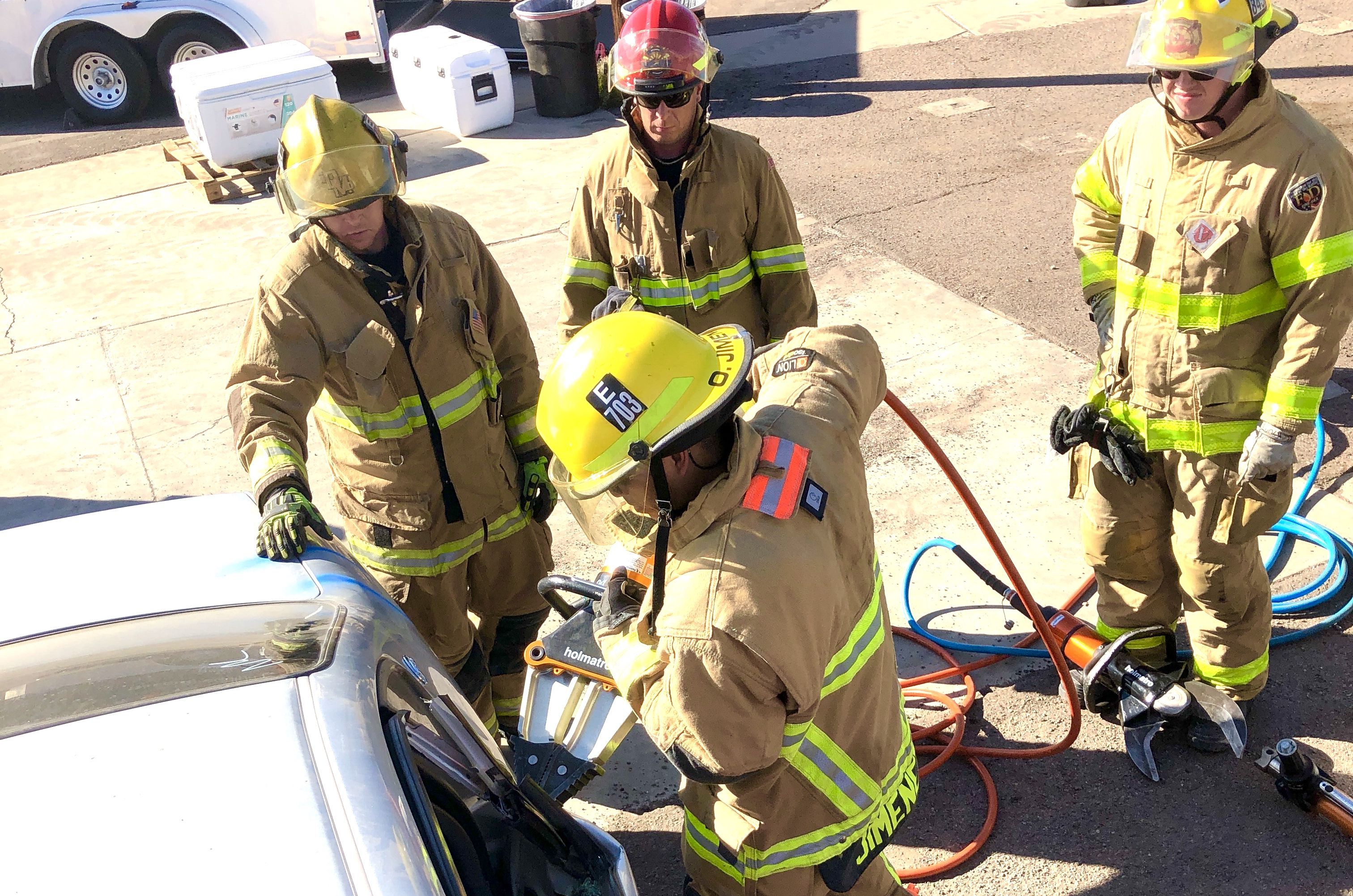 Extrication training