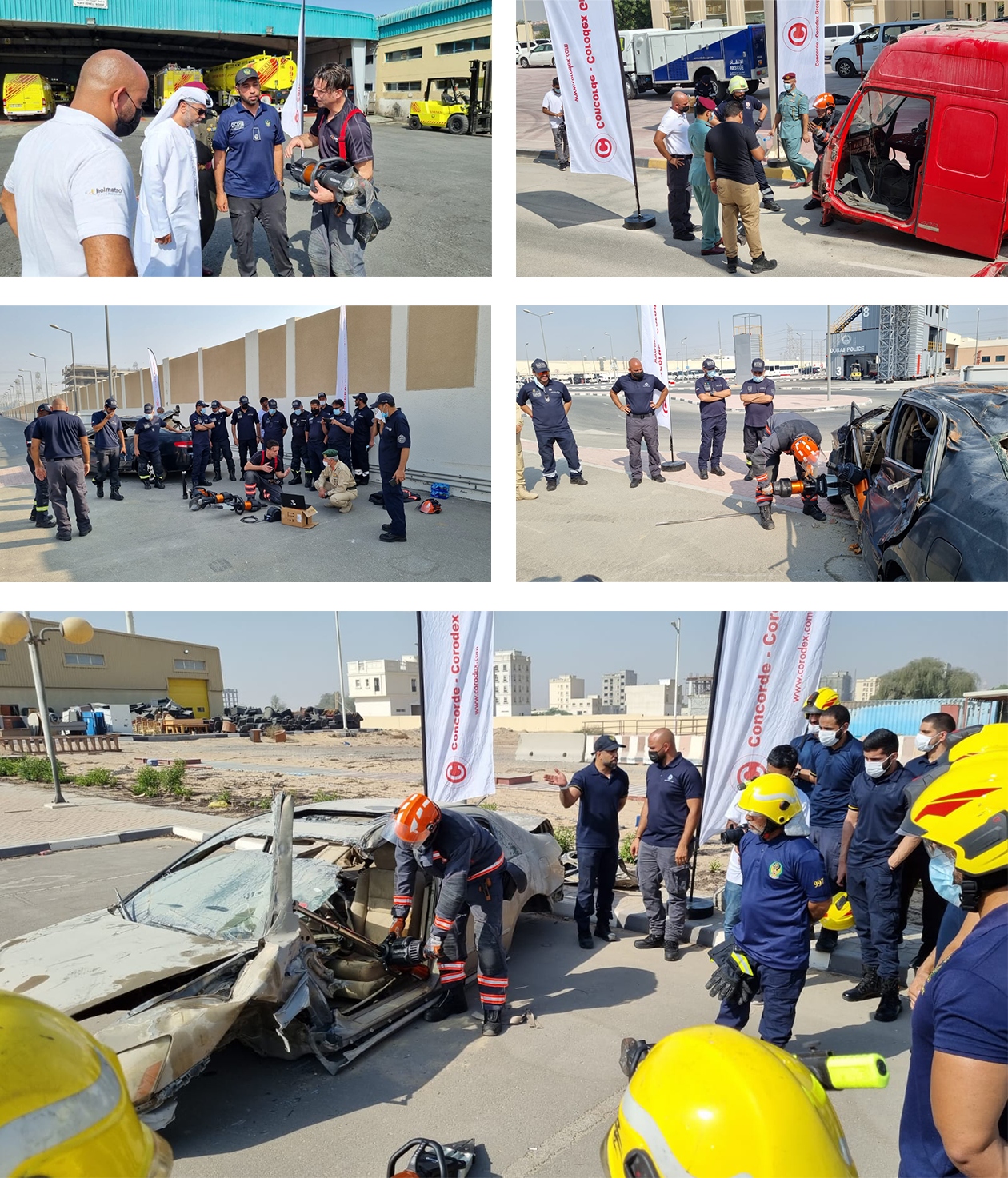 Holmatro Rescue Experience in Abu Dhabi & Dubai