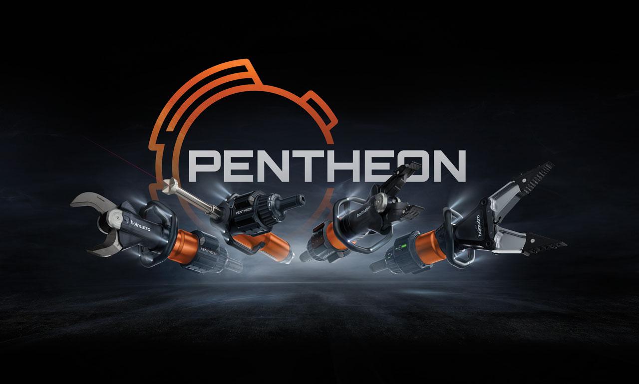 Pentheon key visual with logo